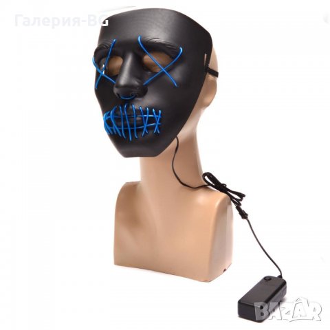 Светещи LED карнавални маски , снимка 4 - Други - 32668880