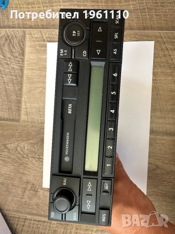 Радиокасетофон Volkswagen beta