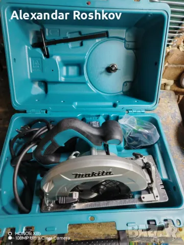 Циркулярен трион Makita, снимка 3 - Други машини и части - 50231607