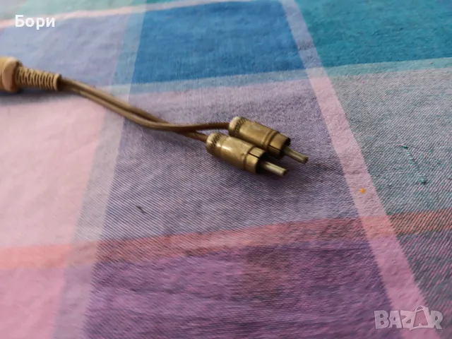 Петица х два чинч/RCA метални, снимка 3 - Други - 48493839