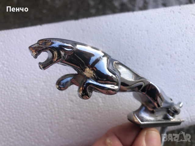  стара авто емблема ЯГУАР /JAGUAR/ - ретро, снимка 7 - Антикварни и старинни предмети - 51698316