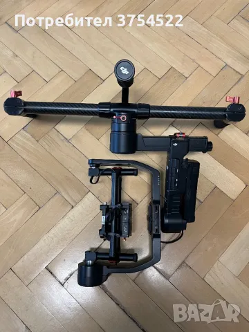 DJI Ronin-M - стабилизатор и държач за камери (черен), снимка 14 - Чанти, стативи, аксесоари - 47409922