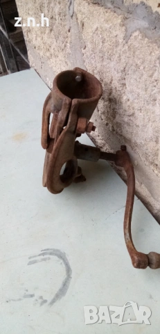 Стара роначка за царевица, снимка 3 - Антикварни и старинни предмети - 53099662