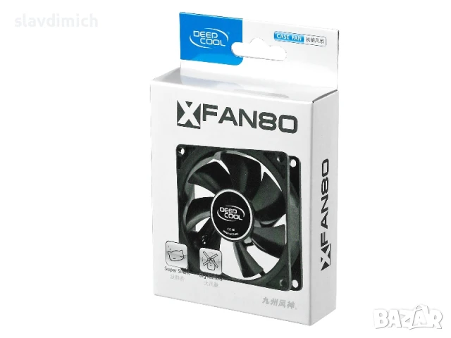 НОВ DeepCool вентилатор за компютър XFAN 80 Case Fan