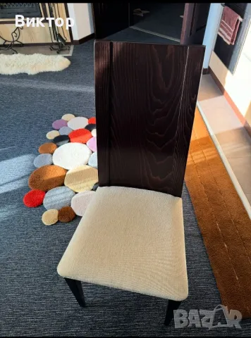 Трапезни столове масив, снимка 3 - Столове - 48780445