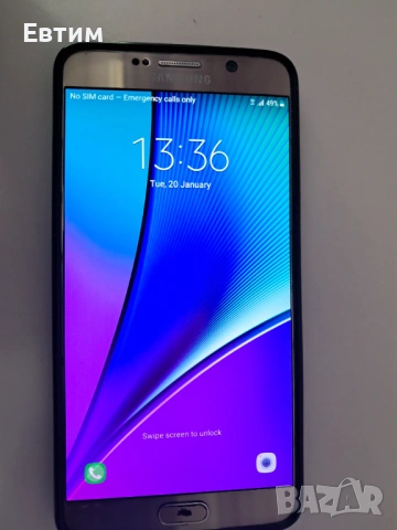 Смартфоне Samsung Galaxy Note 5