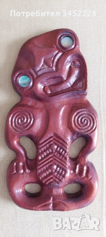 дърворезба Нова Зеландия за ценители отлична , снимка 5 - Декорация за дома - 51710118