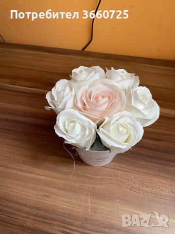Уникални подаръци с ароматни сапунени рози, снимка 9 - Изкуствени цветя - 39883295