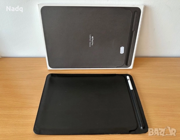 Оригинален Apple Leather Sleeve за iPad Pro 10.5” – като нов!, снимка 2 - Аксесоари за Apple - 52627581