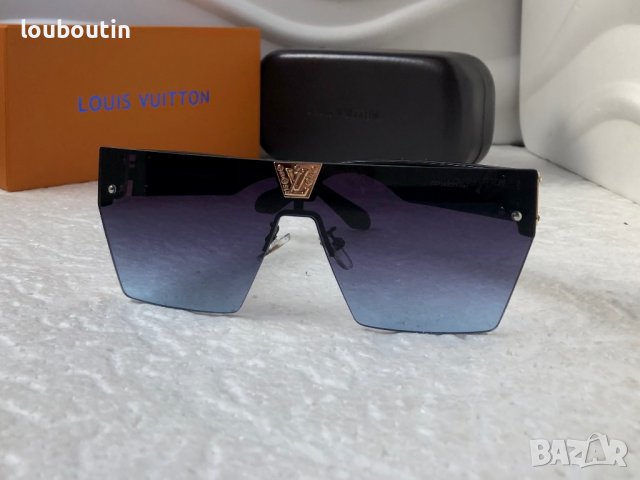 Louis Vuitton 2023 висок клас мъжки слънчеви очила маска, снимка 3 - Слънчеви и диоптрични очила - 38977596
