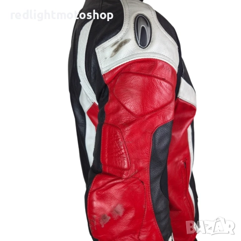 📌 5462 | Richa Мъжко кожено мото яке от естествена кожа – размер 54 – 120 лв, снимка 3 - Аксесоари и консумативи - 52801915