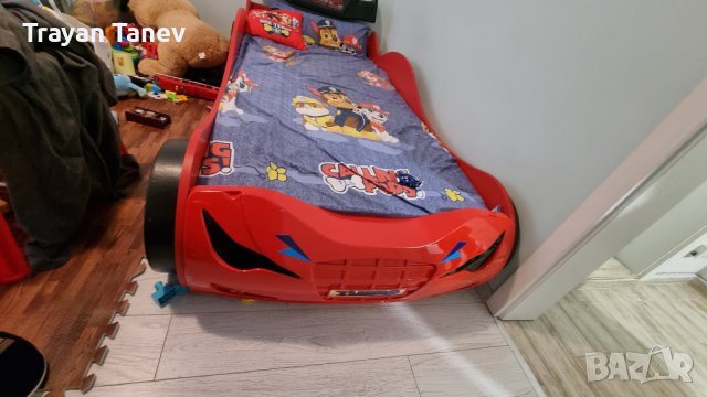 Детско легло-кола, снимка 1 - Мебели за детската стая - 43906468