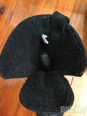 Bronx оригинални дамски боти от естествена кожа и велур 38, снимка 11 - Дамски боти - 38499193