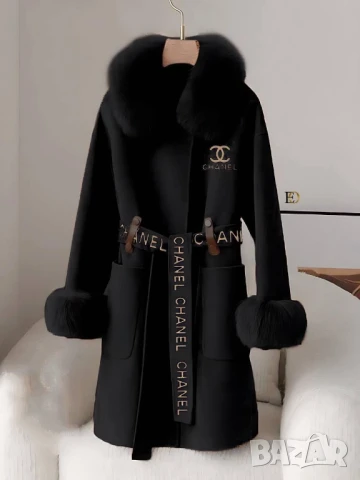 палта louis vuitton chanel , снимка 4 - Палта, манта - 50761509