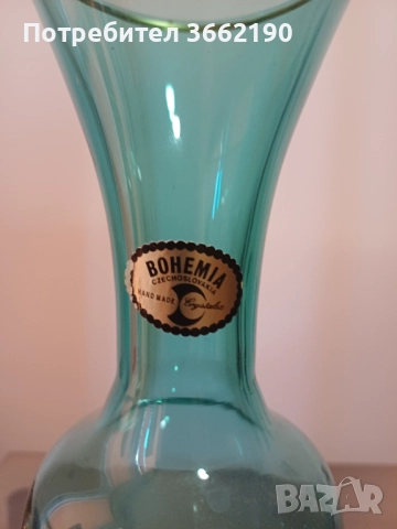 Ваза Бохемия, снимка 3 - Вази - 52764139