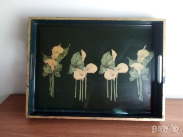 Поднос, мдф + дърво, снимка 3 - Аксесоари за кухня - 51568105