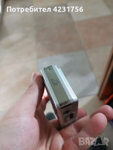 Sony CyberShot DSC-W55 - silver + HG Duo карта 1GB+ батерия + калъф, снимка 5 - Фотоапарати - 52548777