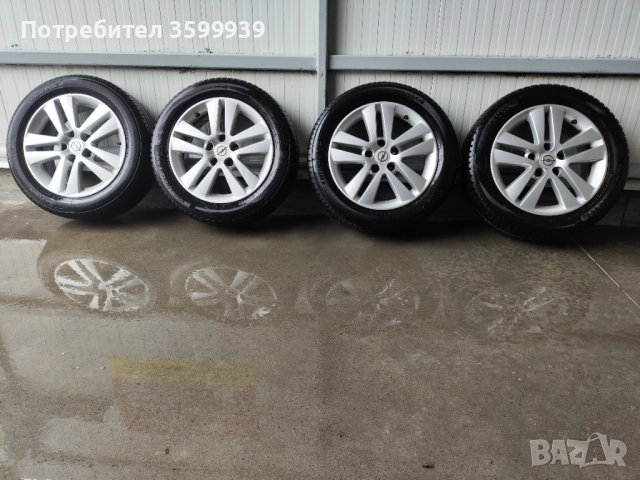 Оригинални алуминиеви джанти 5/110/R16 за Opel, Fiat, Alfa Romeo, Saab 