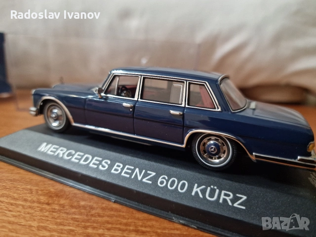 MERCEDES BENZ 600 KURZ 1:43