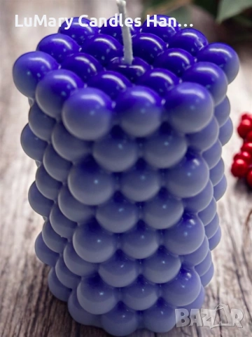 Свещ “ Балончета”, снимка 5 - Декорация за дома - 53223347