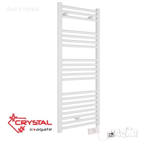 ЛИРА ЗА БАНЯ CRYSTAL E AGATE WHITE 500 W, снимка 1 - Отоплителни печки - 43296920