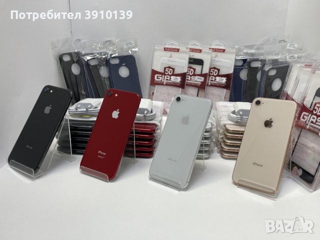 Apple  Iphone 8 256GB Гаранция 12м+Подаръци, снимка 2 - Apple iPhone - 43214049