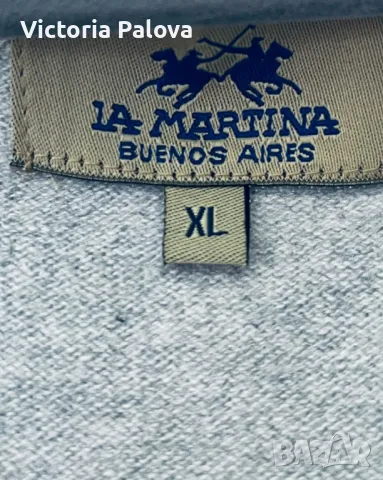 Скъпа блуза/суитчър  LA MARTINA оригинал, снимка 4 - Суичъри - 49171644