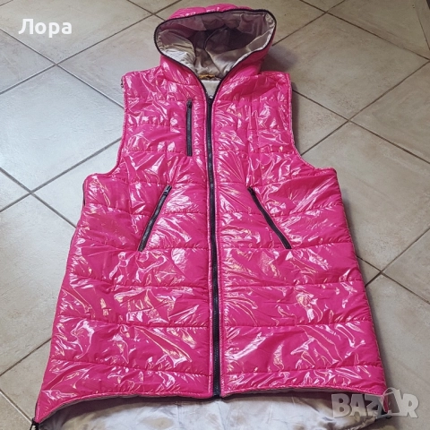 Дамски дълъг елек грейка, снимка 3 - Елеци - 52341497