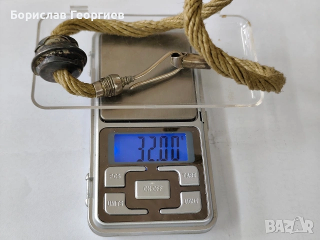 Старо сребърно колие 925, снимка 8 - Колиета, медальони, синджири - 53492182