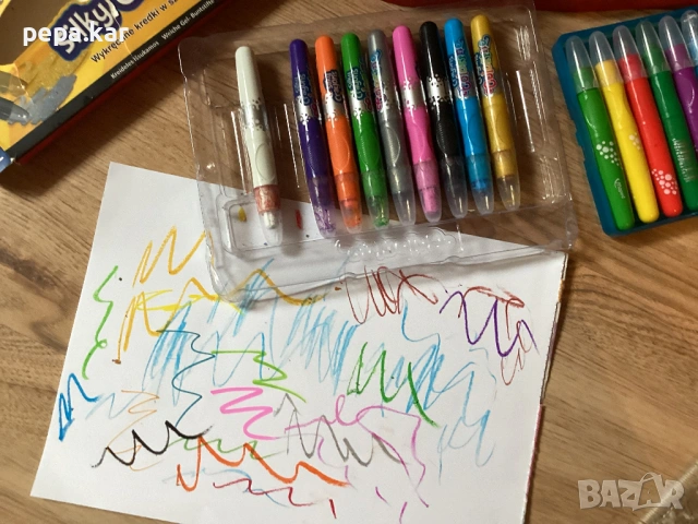 Водни  боички,четки,пастели, снимка 5 - Образователни игри - 53243897