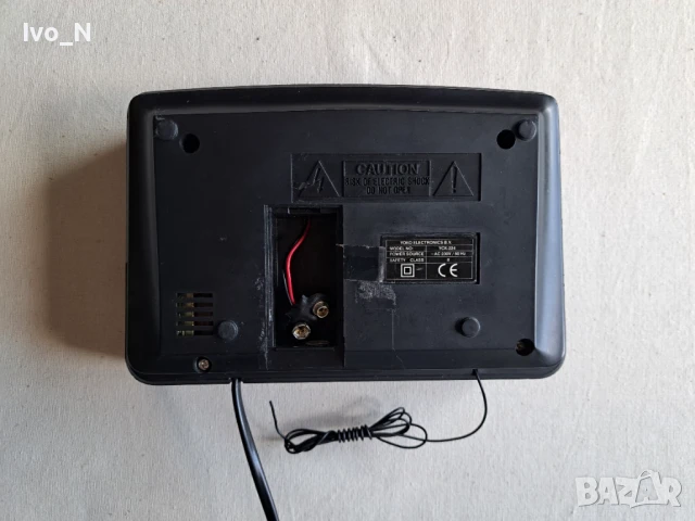 Радио часовник Yoko UCK-224., снимка 5 - Радиокасетофони, транзистори - 51283133