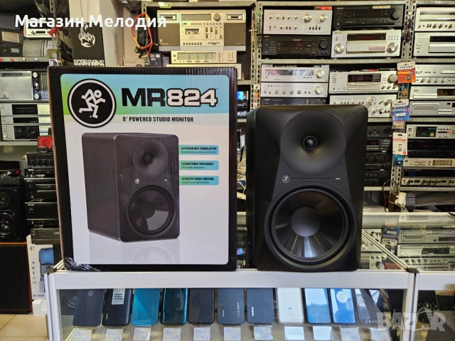 Активни тонколони Mackie MR824 8" активен студиен монитор. Двете за 455 евро. НОВИ.
