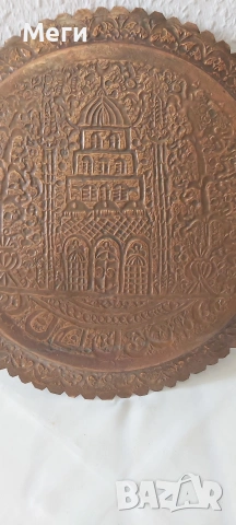 Винтидж меден поднос , снимка 5 - Антикварни и старинни предмети - 53061636