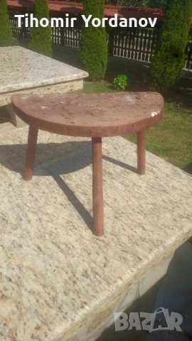 Трикрако столче., снимка 4 - Антикварни и старинни предмети - 51009348