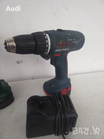 Винтоверт BOSCH GSR12VSH-2  12V  2.0Ah Комолект: боди, 2 батерии, зарядно и куфар. Made in GERMANY Б, снимка 4 - Винтоверти - 49605433