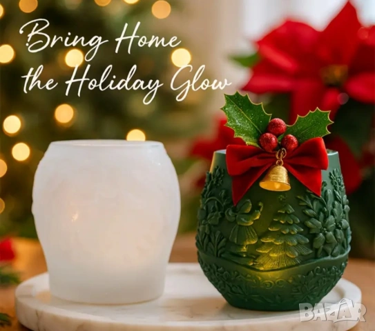 Молд кашпа Коледа (4)