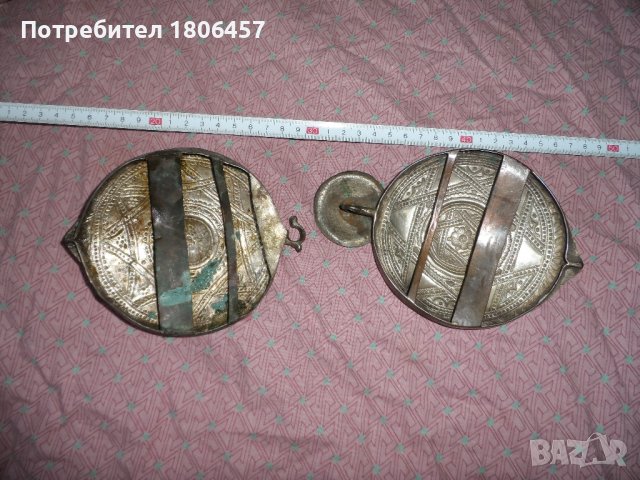 стари възрожденски сребърни пафти, снимка 5 - Антикварни и старинни предмети - 37597854