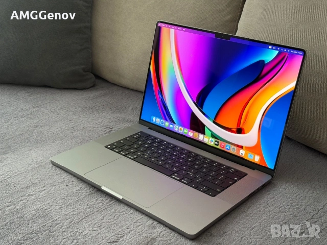 Като Нов 16.2’Macbook Pro 16’ 2021 M1 Pro/16GB Ram/512GB SSD