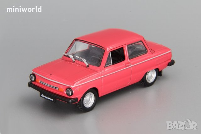 ЗАЗ 968М 1973 - мащаб 1:43 на DeAgostini моделът е нов в блистер, снимка 1 - Колекции - 42985085