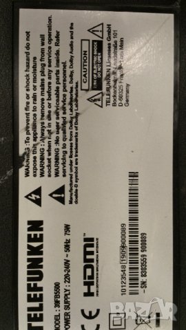 TELEFUNKEN 39FB5500, снимка 3 - Телевизори - 39793936
