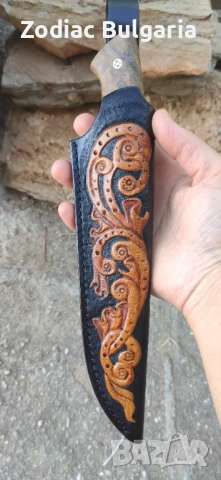 Креативни ръчно изработени кании за ножове , снимка 2 - Ножове - 51141803