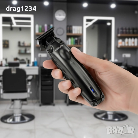Тример за коса и тяло Muhler MCL-03P, 5W, акумулаторен USB-C
