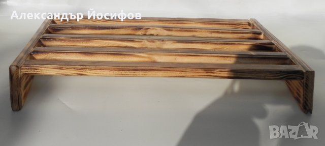 Стойки за лаптоп - чисто натурално дърво, снимка 4 - Лаптоп аксесоари - 32854530