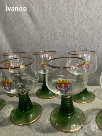 Комплект немски чаши за вино  , снимка 6 - Сервизи - 48422184