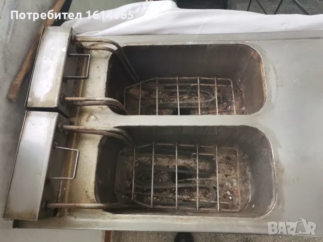 Професионален фритюрник с две отделения , снимка 6 - Обзавеждане на кухня - 49179580