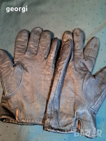 мъжки ръкавици от естествена кожа 30/6, снимка 3 - Ръкавици - 52797689