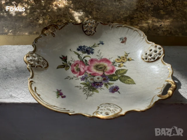Стар порцелан колекционерска чиния плато поднос ROSENTHAL, снимка 2 - Антикварни и старинни предмети - 51169761