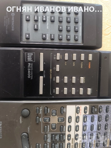 Sharp/Kenwood/Hitachi/Aiwa оригинални дистанционни , снимка 4 - Ресийвъри, усилватели, смесителни пултове - 52520711
