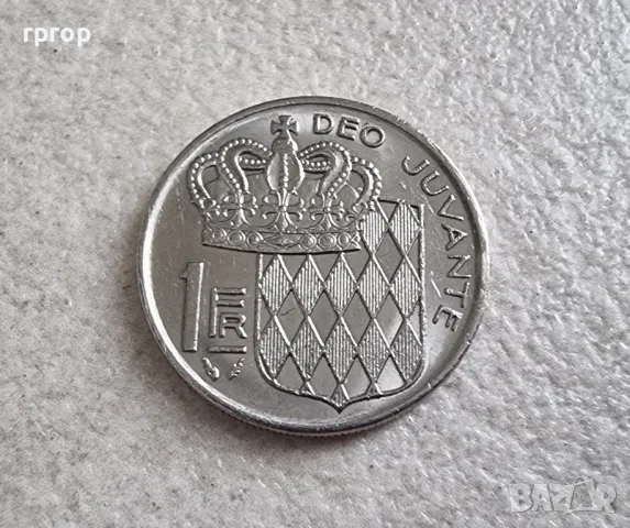 Монако. 1 франк . 1976 година. Принц Рение III.