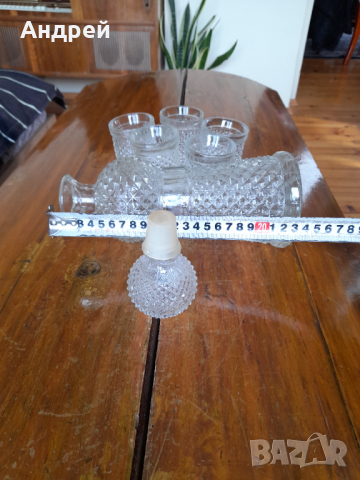 Стара гарафа #4, снимка 5 - Антикварни и старинни предмети - 36570892